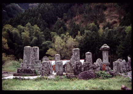 Forgotten cemetery somewhere in the Izu Peninsula